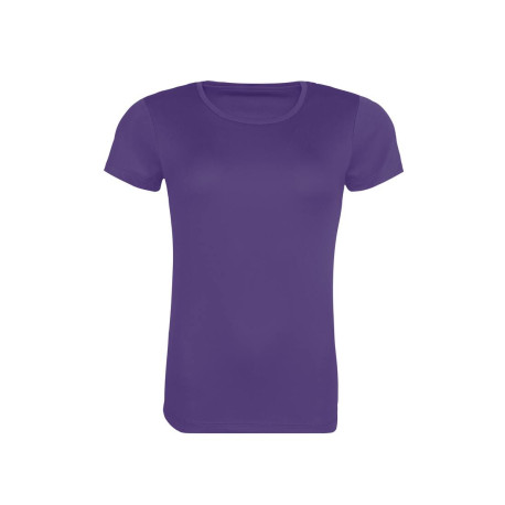 Tee-shirt de sport en polyester recyclé femme personnalisé