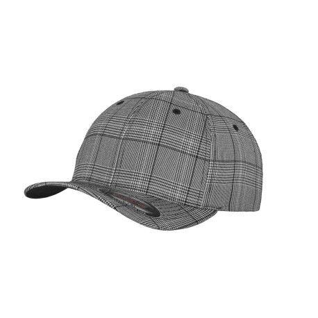 Casquette motif prince de galles personnalisé