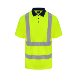 Polo haute visibilité personnalisé