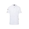 Veste de cuisiner manches courtes écoresponsable personnalisé
