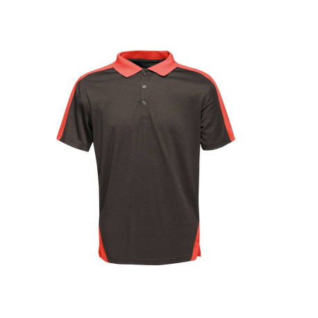 Polo contrasté Coolweave personnalisé