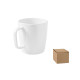 DHONI WHITE. Mug en céramique 450 mL personnalisé