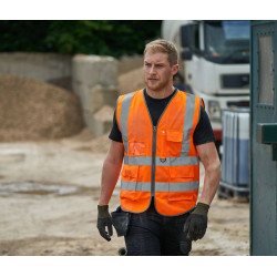Gilet de sécurité multi-poches personnalisé