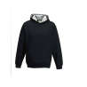 Sweat enfant capuche contrastée personnalisé