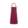 Tablier à bavette en polycoton personnalisé