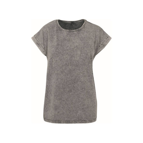 Tee-shirt femme délavé personnalisé