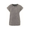 Tee-shirt femme délavé personnalisé