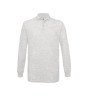 Polo coton 180 manches longues personnalisé