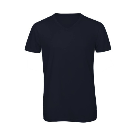 Tee-shirt col V homme Tri-blend personnalisé
