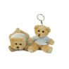 Ours en peluche porte-clé personnalisé