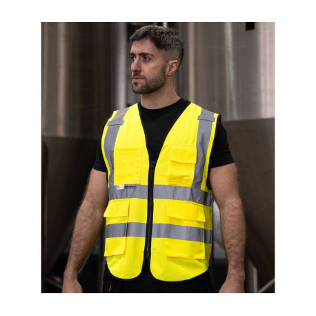 Gilet De Sécurité Zippé personnalisé