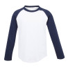 Tee-shirt baseball manches longues enfant personnalisé