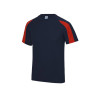 Tee-shirt de sport contrasté personnalisé