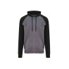 Sweat baseball zippé personnalisé