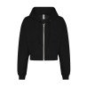 Sweat court zippé femme personnalisé