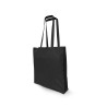 Sac shopping en coton recyclé avec soufflet personnalisé