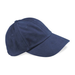 Casquette 6 pans en coton brossé personnalisé