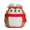 Peluche cerf de Noël personnalisé