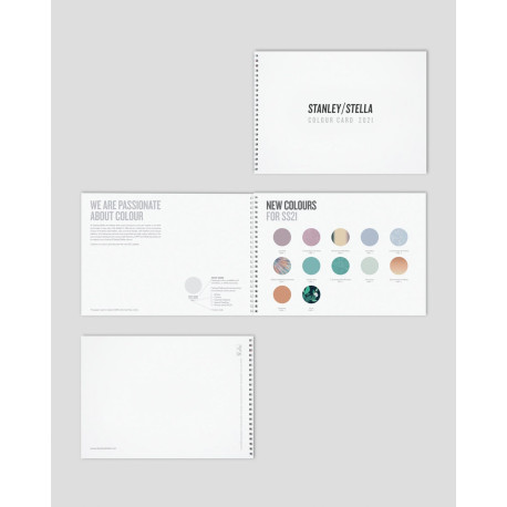 Boîte à outils Colour Card biologique Stanley & Stella personnalisé
