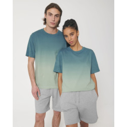 T-shirts Col rond Fuser Dip Dye biologique Stanley & Stella personnalisé