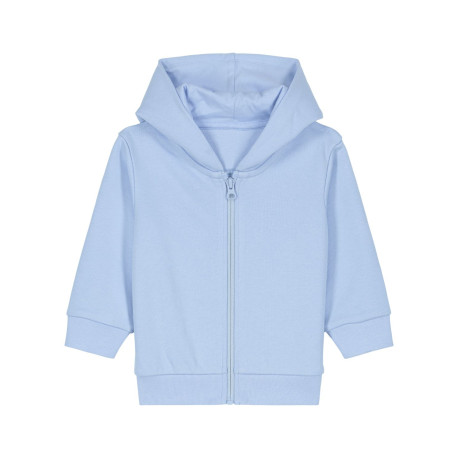 Le sweatshirt zippé à capuche pour bébé personnalisé