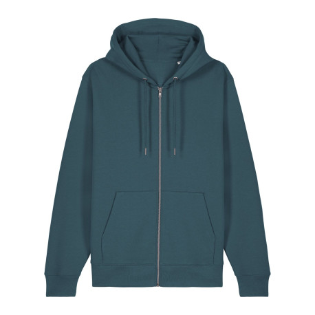 Le sweat à capuche zippé unisexe iconique personnalisé