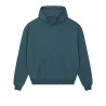 Sweatshirt à capuche unisexe, coupe boxy et sec au toucher personnalisé