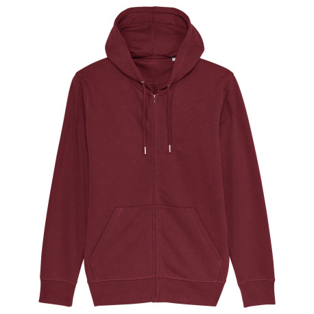 Le sweat-shirt zippé capuche unisexe personnalisé