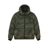 Veste puffer AOP personnalisé