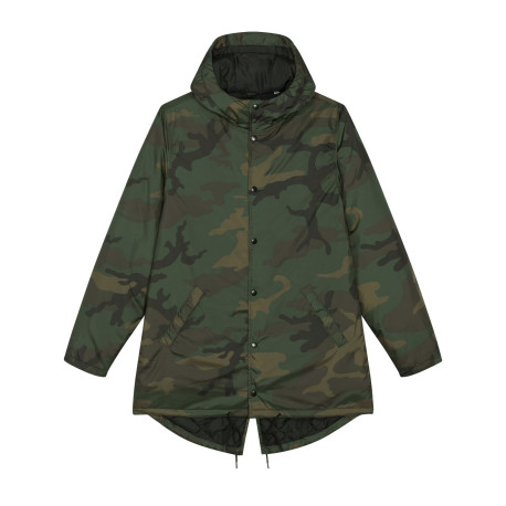 Veste parka AOP unisexe matelassée personnalisé
