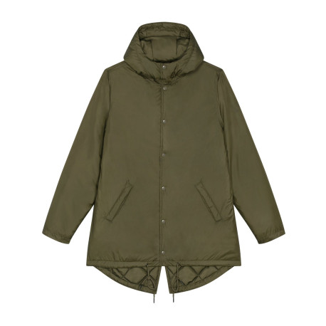 Veste parka unisexe matelassée personnalisé