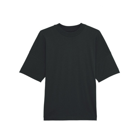 Le t-shirt oversize col montant unisexe personnalisé