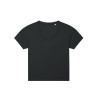 Le T-shirt loose col rond femme personnalisé