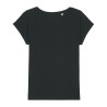 Le T-shirt slub femme bas de manche replié personnalisé