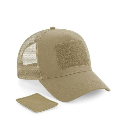Casquette avec empiècement amovible vierge ou avec votre logo