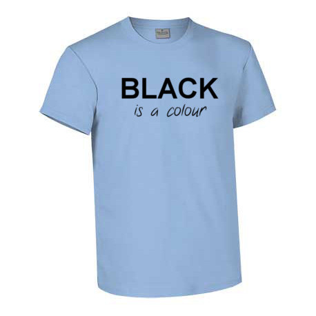 T-shirts "Black is a color"