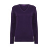 Pull col V femme vierge ou à personnaliser