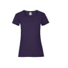 Tee-shirt femme col rond 160 vierge ou à personnaliser - Express et pas cher