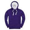 Sweat à capuche bicolore "Cottonridge" vierge ou à personnaliser