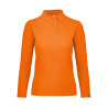 Polo manches longues femme vierge ou à personnaliser