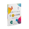 COLOUR WRITING SHOWCASE. Présentoir avec 20 stylos colorés vierge