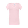 T-shirt femme col V 145 vierge ou à personnaliser - Express et pas cher