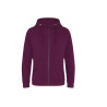 Sweat capuche zippé lourd Graduate vierge ou à personnaliser