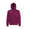 Sweat capuche grand zip 280 vierge ou à personnaliser