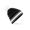 Bonnet bicolor noir et blanc - Express et pas cher