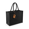 Sac shopping en toile de jute vierge ou à personnaliser - Express et pas cher