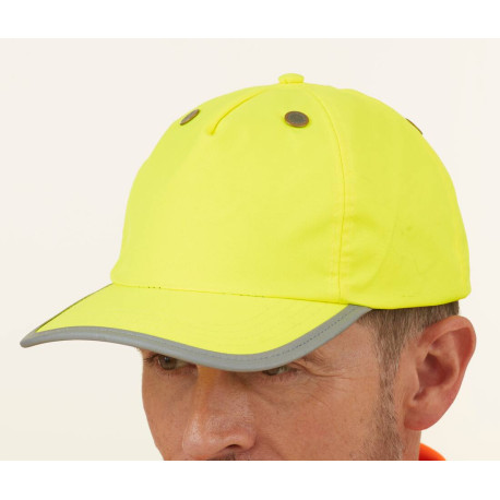 Casquette casque haute visibilité vierge ou avec votre logo