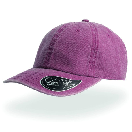 Casquette 6 Pans Mid Visor Délavée personnalisé