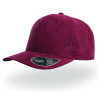 Casquette 6 pans mid visor faux suède vierge ou avec votre logo