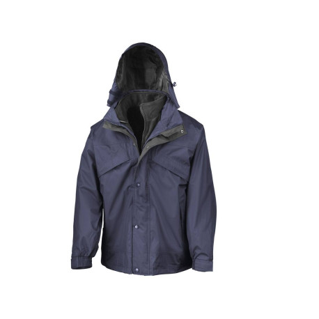 Veste 3 en 1 avec blouson polaire vierge ou à personnaliser - Express et pas cher
